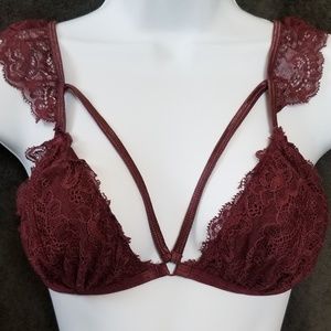 Red Lace Bralette